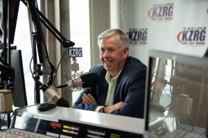 Governor Mike Parson, Newstalk KZRG