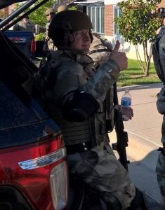 Christopher Holtz is Officer of the Week