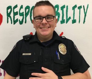 Derek Sparks is Officer of the Week