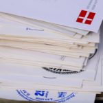 traditional letters stacked