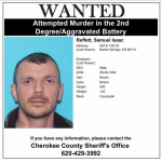 Baxter man wanted for attempted murder