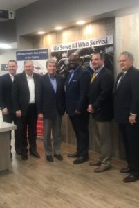 Senator Blunt, other leaders, tour Joplin VA Clinic