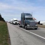 trucker, semis, Black Smoke Matters, News Talk KZRG, Joplin, Springfield, protest, truckers, over-regulation, industry standards, slow roll,
