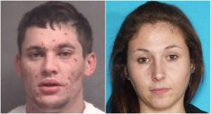 Two arrested in connection to stolen car, burglaries