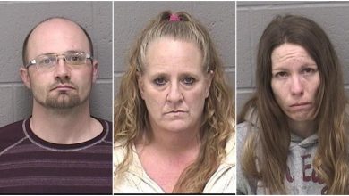 Photo of Three Pittsburg residents arrested with methamphetamine
