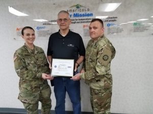 Americold Logistics honored for Support of National Guard, Reserve employees