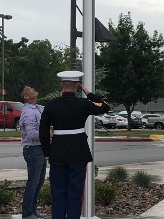 Freeman Health System celebrates Flag Day