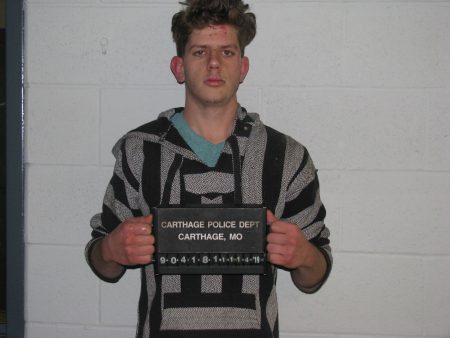 Police Chase ends in a crash in Carthage