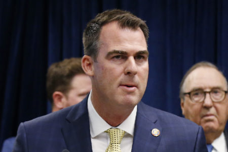 Oklahoma Governor says he has donated plasma