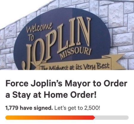 Joplin Covid Petition, Newstalk KZRG