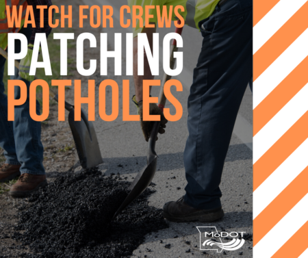 Winter season moving out; pothole season moves in