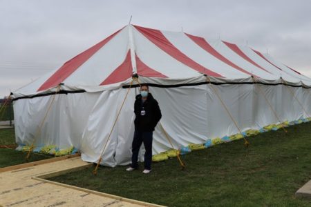 Cox Barton County ER Sets Up Tent To Treat COVID Patients