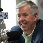 Governor Parson in studio