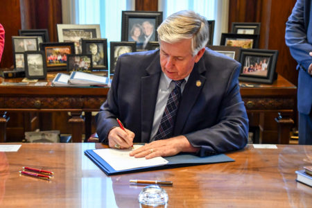 For the first time in several years a sweeping military package has been signed into law in Missouri