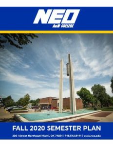 NEO releases COVID-19 action plan ahead of fall semester