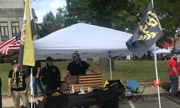 Photo of Proud Boys spokesman eschews white nationalist description