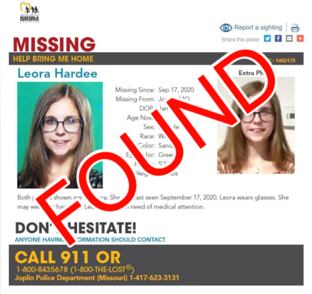 After 6 weeks, Leora Hardee is back with her family