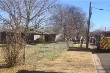 Joplin firefighters battle Saturday residential fire