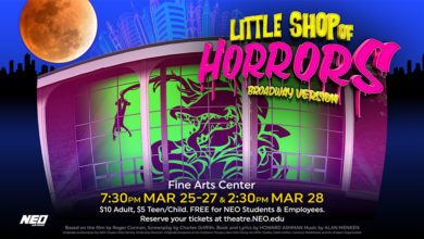 Photo of Little Shop of Horrors Production coming to North Eastern Oklahoma University