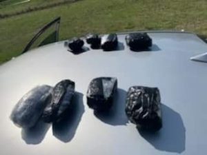 Two arrested for alleged trafficking of meth while on their way to Grove