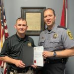 Mosher issues Life Saver medal to Detective Dawn