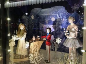 Springfield History Museum windows dance with holiday cheer