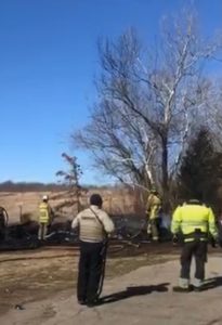 Firefighters respond to RV fire on west Zora street Saturday