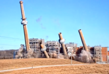 City Utilities smokestacks hit the dust in Springfield