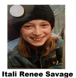 Missing 12 year old Found