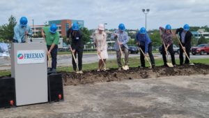 Freeman breaking ground on new medical building