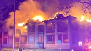 Fire at a historic Joplin apartment complex