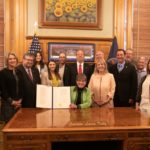 Governor Laura Kelly signing bill