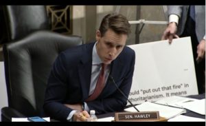 Hawley Slams Head of Biden Disinformation Board