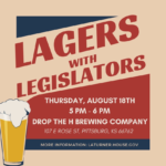 Lagers with Legislators….and Peter Thiele!