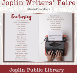 “Writers’ Faire” today at Joplin Public Library