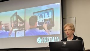 Freeman celebrating milestone