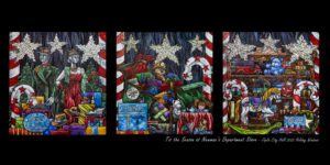 Joplin City Hall’s Holiday Windows are back!