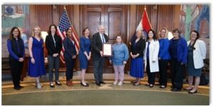 Governor Parson proclaims March as Colorectal Cancer Awareness Month