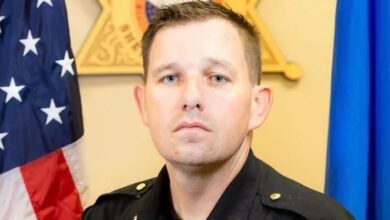 Photo of A deputy in Oklahoma “died three times”