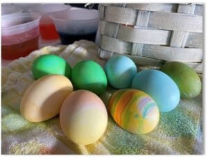 Play it eggs-tra safe with Easter eggs
