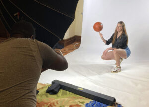 Athlete student college highschool high school player sports NIL name image likeness name image and likeness basketball poster photo photograph