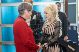 Kansas Governor welcomes Dolly Parton for Imagination Library celebration