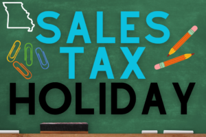 Back to school sales tax holiday this Friday, Saturday and Sunday in Missouri