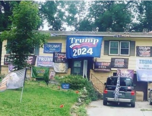 Trump homered Trump 2024 president Republican