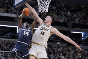 Aptopix Ncaa Utah St Purdue Basketball