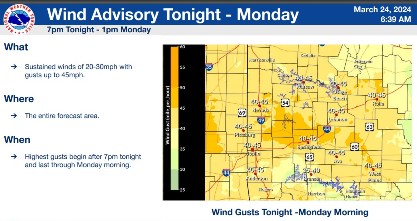 Wind Advisory 3 24 24