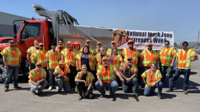 Photo of Go Orange for National Work Zone Awareness Week