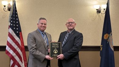 Photo of Special Agent Tippie named Kansas Arson Investigator of the Year