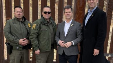 Photo of Kansas Congressman Schmidt visits southern border
