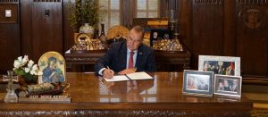 Kehoe budget signing